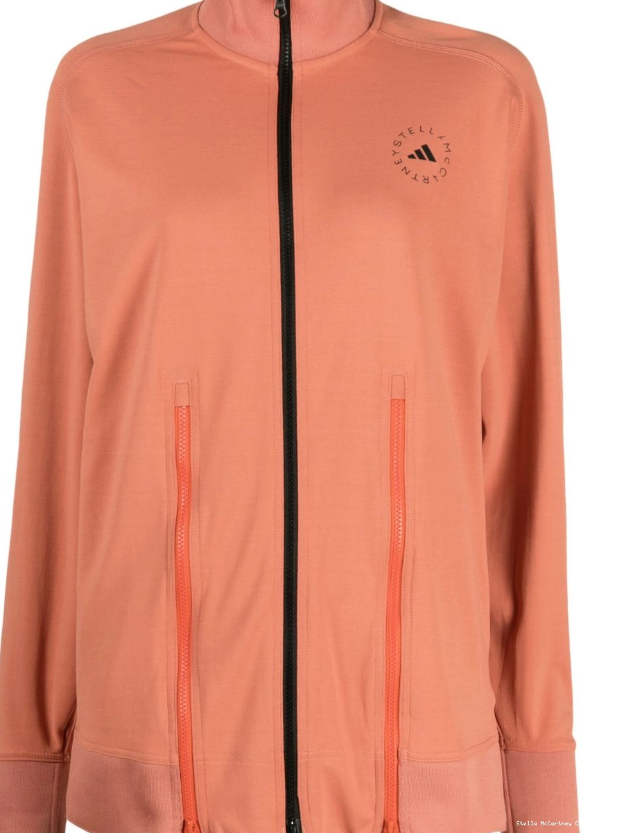 Cheap Women TrueCasuals jacket track adidas logo-print McCartney Stella by 0415